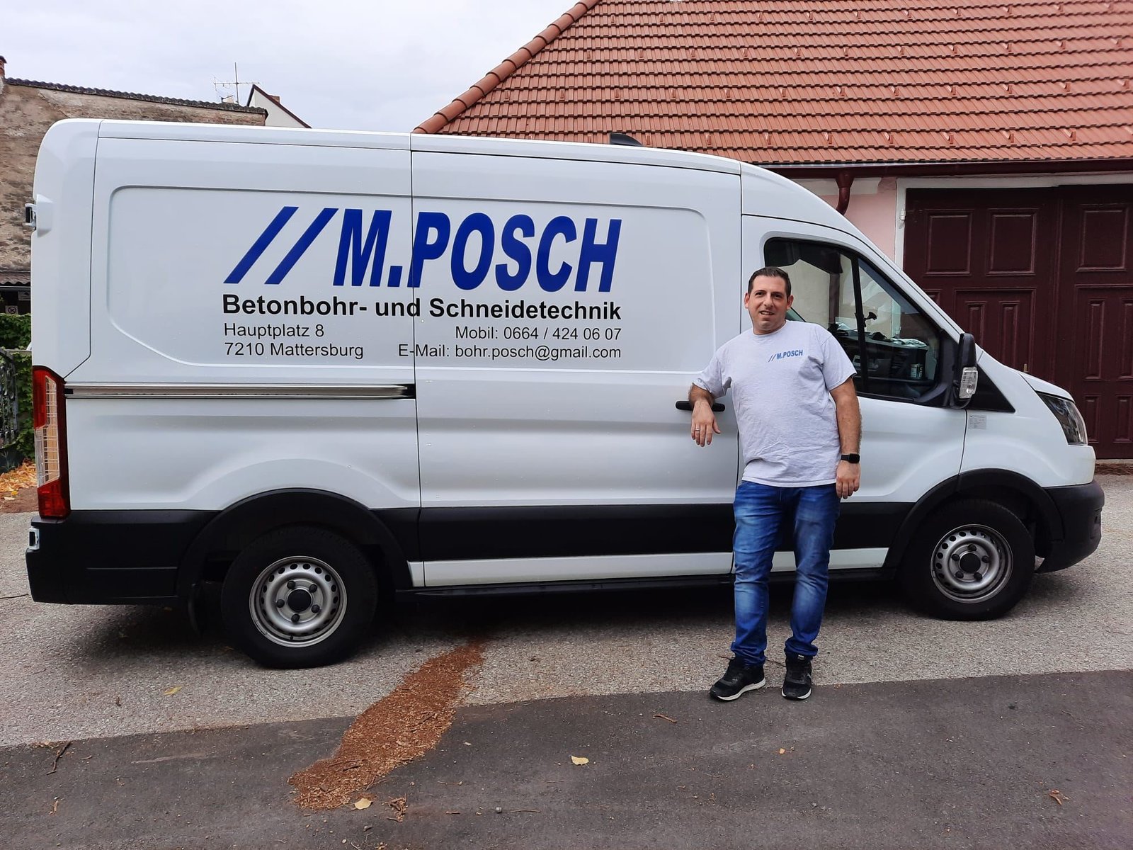 Firmenauto M.Posch Betonbohr- und Schneidetechnik in Mattersburg
